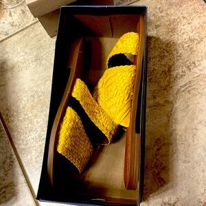 Bryton Woven Slide Sandals